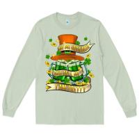 Matcha buy me green beer and tell me ı am pretty Long Sleeve Tee - FaDigitalArtStudio