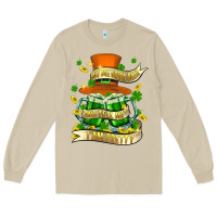 Mushroom buy me green beer and tell me ı am pretty Long Sleeve Tee - FaDigitalArtStudio