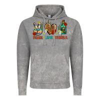 Cloud Rock Peace Love Tequila Vintage Hoodie - BundleAndBundleShop