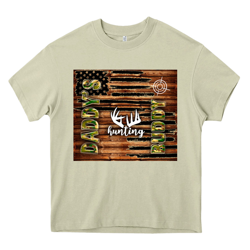 Daddy's Hunting Buddy Heavy Core Tee by TumblerDesignByShophia | Teevron