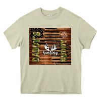 Mossy daddy's hunting buddy Heavy Core Tee - TumblerDesignByShophia