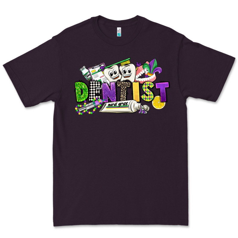 Dentist Mardi Gras Premium Tee by CowGirlArtShop | Teevron