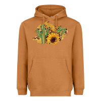 Meerkat cactus leopard sunflower glitter  patch Heavyweight Hoodie - AdoDesignShop
