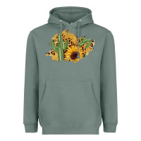 Sage cactus leopard sunflower glitter  patch Heavyweight Hoodie - AdoDesignShop