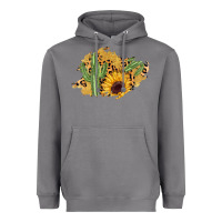 Storm cactus leopard sunflower glitter  patch Heavyweight Hoodie - AdoDesignShop