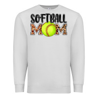 Dove Grey softball mom Premium Sweatshirt - AdoDesignShop