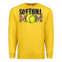 Lemon softball mom Premium Sweatshirt - AdoDesignShop