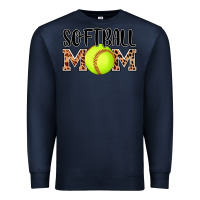 Navy softball mom Premium Sweatshirt - AdoDesignShop