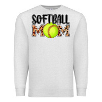 Oatmeal Heather softball mom Premium Sweatshirt - AdoDesignShop