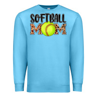 Ocean Blue softball mom Premium Sweatshirt - AdoDesignShop