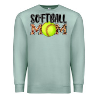 Seafoam softball mom Premium Sweatshirt - AdoDesignShop