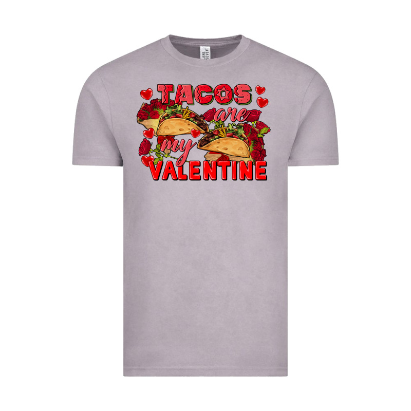 Tacos Are My Valentine Valentine's Day Vintage Tee by FaDigitalArtStudio | Teevron
