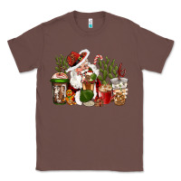 Chestnut western santa cowboy coffe cups christmas Classic Tee - CowGirlArtShop