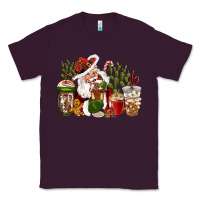 Plum western santa cowboy coffe cups christmas Classic Tee - CowGirlArtShop