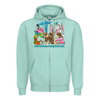 Seafoam easter cna certified nursing assistant Zipper Hoodie - AdoDesignShop