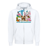 White easter cna certified nursing assistant Zipper Hoodie - AdoDesignShop