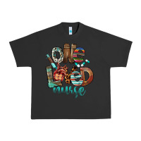 Pigment Black One Loved Nurse Urban Heavy Tee - FaDigitalArtStudio