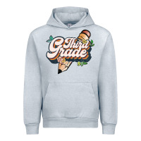 Heather Grey third grade Urban Hoodie - JahusDesignShop