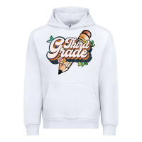 White third grade Urban Hoodie - JahusDesignShop