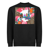 Black nail tech Heavyweight Sweatshirt - AdoDesignShop