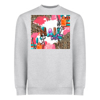 Heather Grey nail tech Heavyweight Sweatshirt - AdoDesignShop