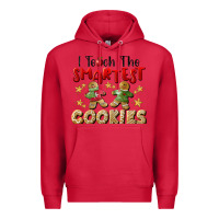 Cardinal I Teach The Smartest Cookies Premium Hoodie - LillyAllenDesigns