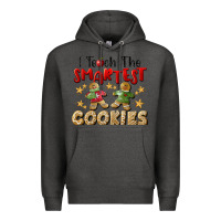 Charcoal Heather I Teach The Smartest Cookies Premium Hoodie - LillyAllenDesigns
