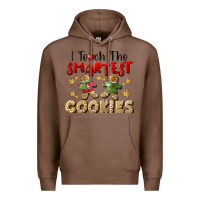 Chestnut I Teach The Smartest Cookies Premium Hoodie - LillyAllenDesigns