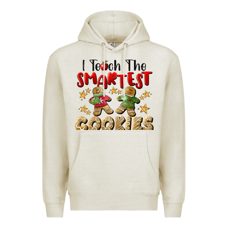 I Teach The Smartest Cookies Premium Hoodie by LillyAllenDesigns | Teevron