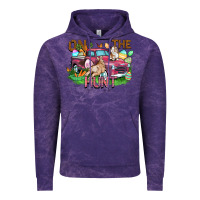 Cloud Purple on the hunt truck Vintage Hoodie - FaDigitalArtStudio