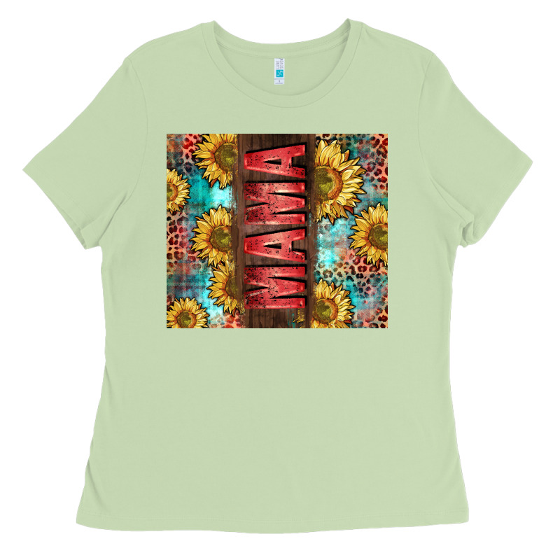 Mama Sunflower Ladies Tee by CowGirlArtShop | Teevron