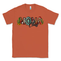Copper western christmas mama claus sunflowers and cactus Classic Tee - Jasminsmagicworld