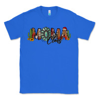 True Royal western christmas mama claus sunflowers and cactus Classic Tee - Jasminsmagicworld