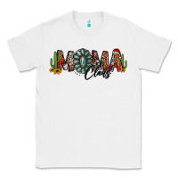 White western christmas mama claus sunflowers and cactus Classic Tee - Jasminsmagicworld