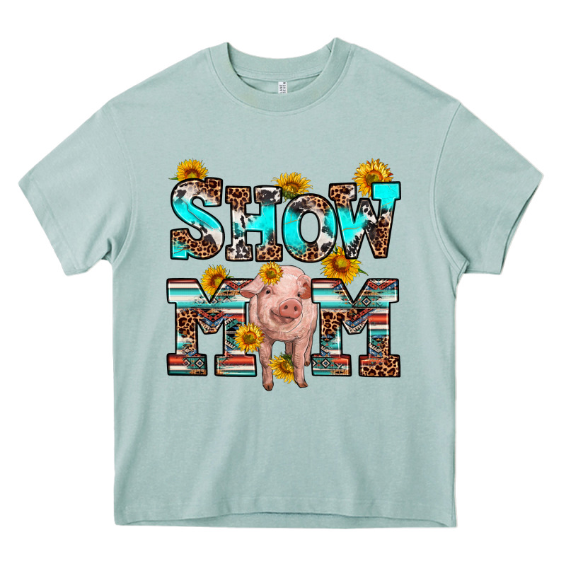 Show Mom Pig Heavy Core Tee by RanaPortraitStore | Teevron