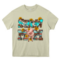 Mossy show mom pig Heavy Core Tee - RanaPortraitStore