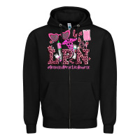 Black valentines day lpn licensed practical nurse Zipper Hoodie - AdoDesignShop