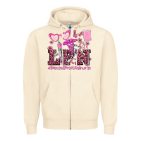 Sandshell valentines day lpn licensed practical nurse Zipper Hoodie - AdoDesignShop