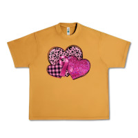 Peanut Butter breast cancer hearts Urban Heavy Tee - FaDigitalArtStudio