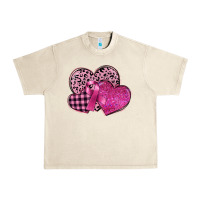 Sandshell breast cancer hearts Urban Heavy Tee - FaDigitalArtStudio