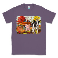 Lavender fall farm animals Classic Tee - CowGirlArtShop