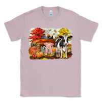 Lilac fall farm animals Classic Tee - CowGirlArtShop