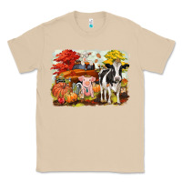 Mushroom fall farm animals Classic Tee - CowGirlArtShop