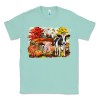 Seafoam fall farm animals Classic Tee - CowGirlArtShop
