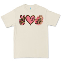 Bone Peace Love Cats Premium Tee - Jasminsmagicworld