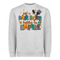 Just A Nail Boss Building Her Empire Heavyweight Sweatshirt | Teevron