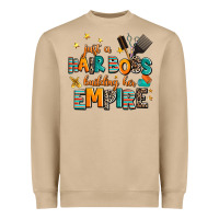 Mushroom just a nail boss building her empire Heavyweight Sweatshirt - AdoDesignShop