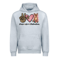 Peace Love Chihuahua Urban Hoodie | Teevron