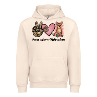 Sandshell peace love chihuahua Urban Hoodie - JahusDesignShop