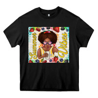 Black summer vibes afro kid Heavy Core Tee - TumblerDesignByShophia